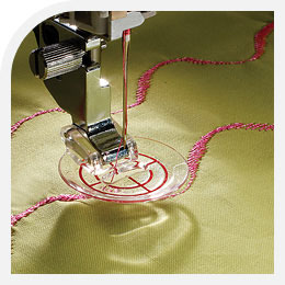 Largeur de couture ZigZag variable - Janome Skyline S7