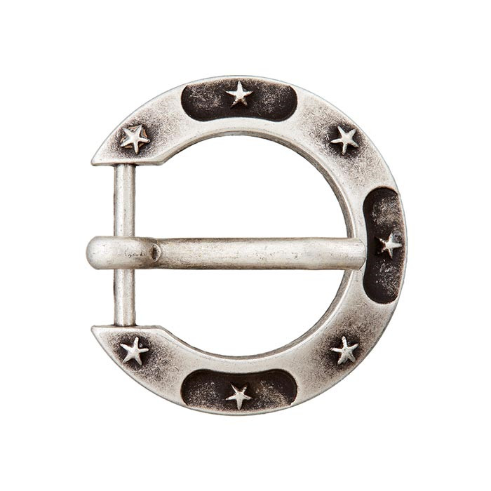 Boucle ceinture métal 15mm Argent