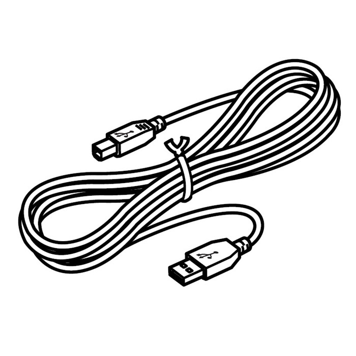 Cable USB pour machines à broder