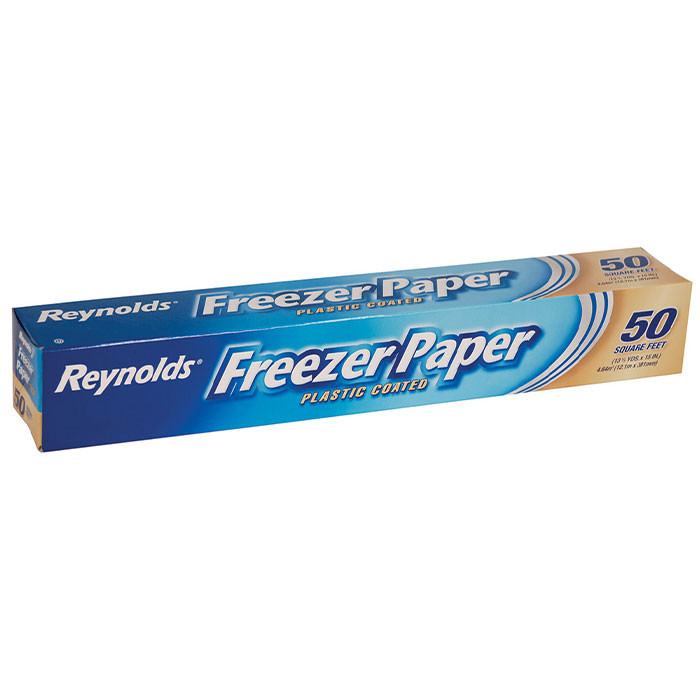 Freezer paper thermocollant temporaire