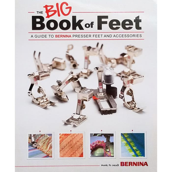 Grand livre des pieds BERNINA - Anglais