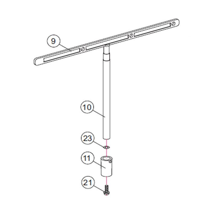 Guide fils complet (antenne) MO-80CB