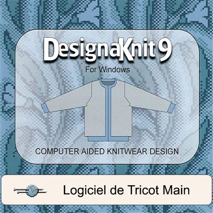 Logiciel DesignaKnit 9 Tricot Main (FR)