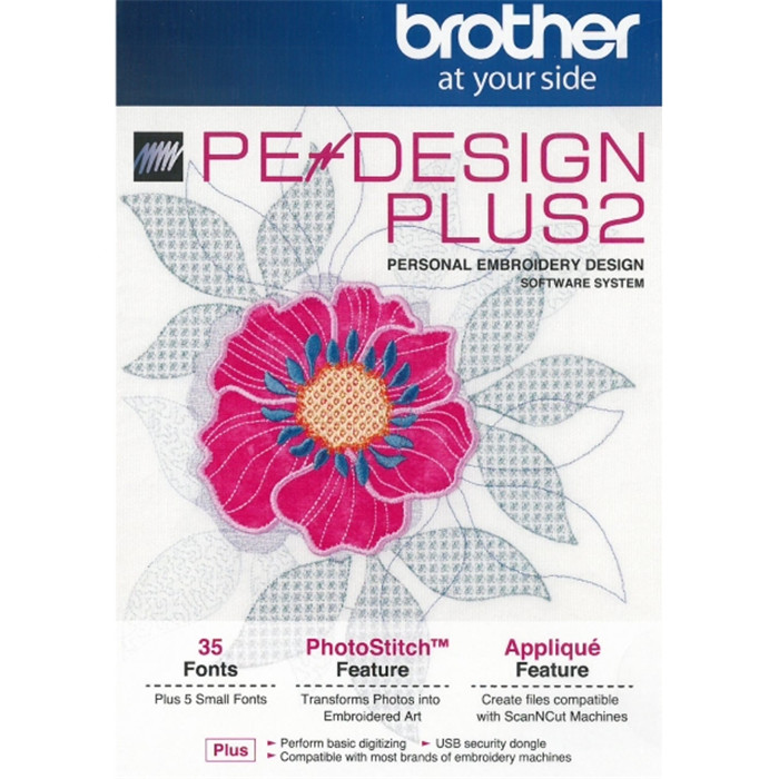 Logiciel Pe-Design Plus V2 BROTHER