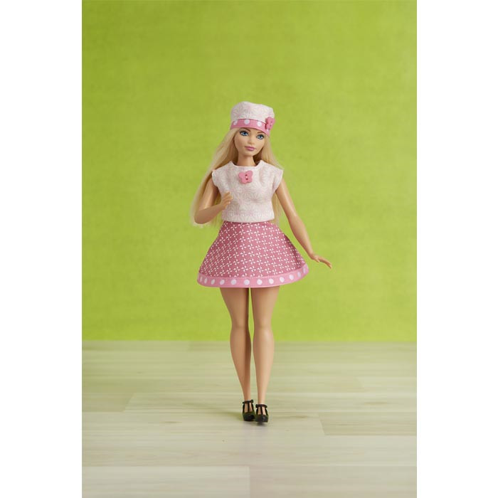 Mini-dressing pour poupées mannequins