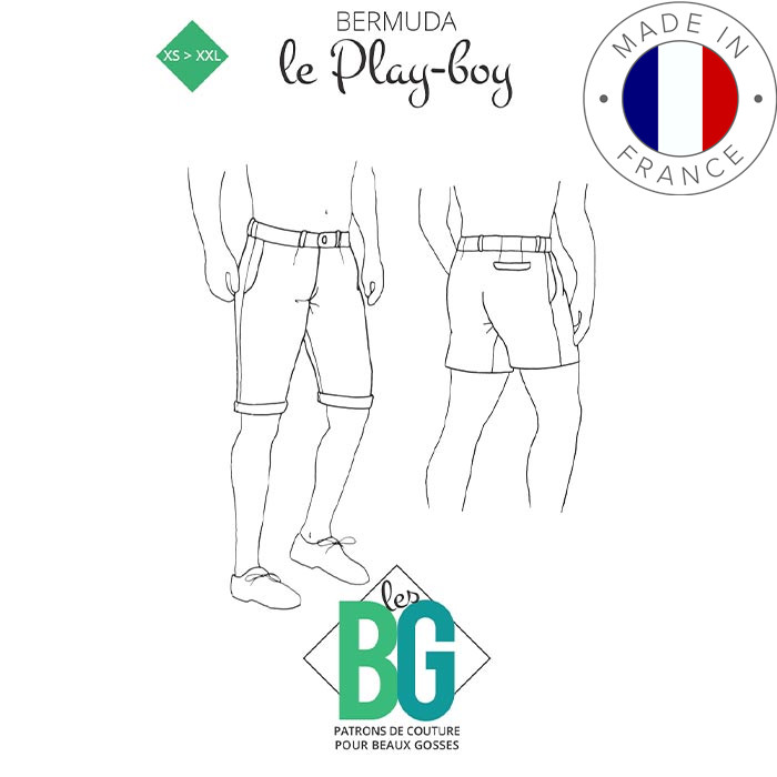 Patron bermuda Les BG "Le Play-boy"