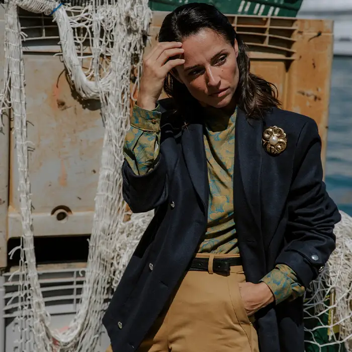 Ets Stecker Patron couture manteau Cliff Maison Fauve