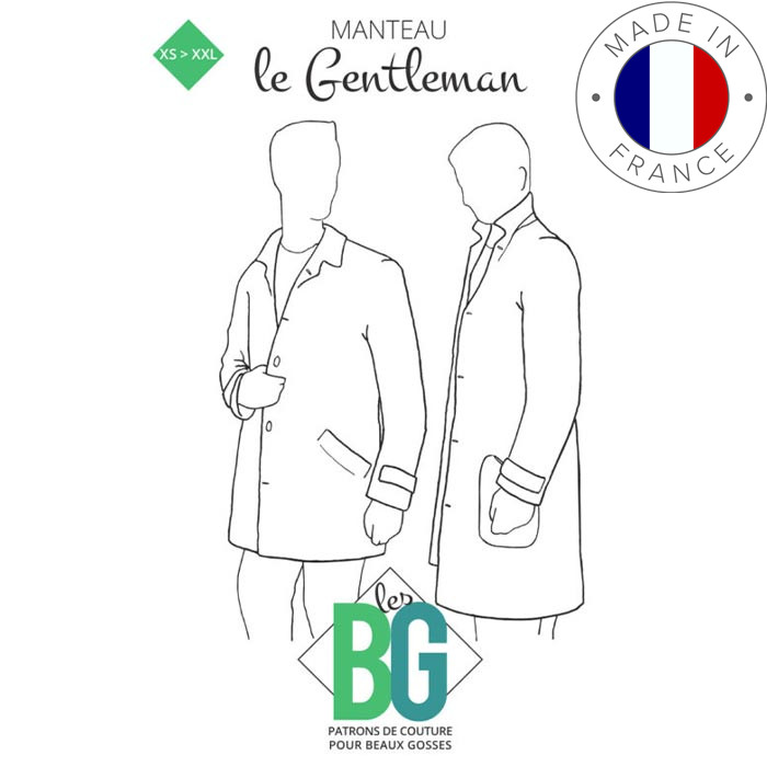 Patron manteau Les BG "Le Gentleman"