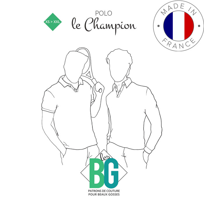 Patron polo Les BG "Le Champion"