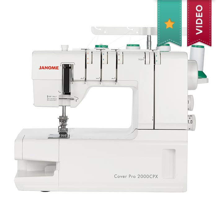 Recouvreuse JANOME 2000 CPX