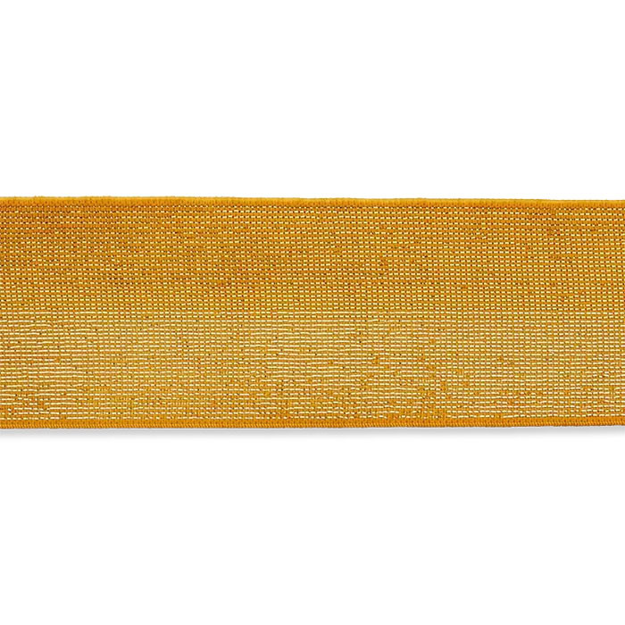 Ruban élastique jaune/métallique 40mm