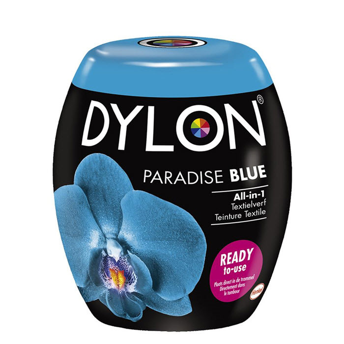 Teinture machine Dylon - Bleu Paradis