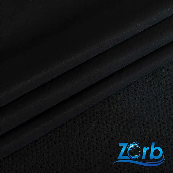 Tissu ZORB 4D Noir 140cm /25cm