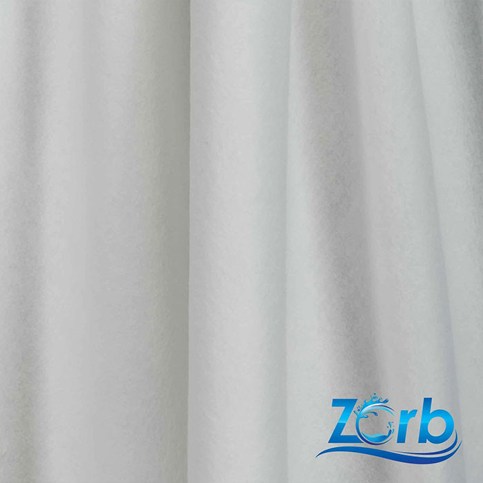 Tissu ZORB original blanc 75cm  par 25cm