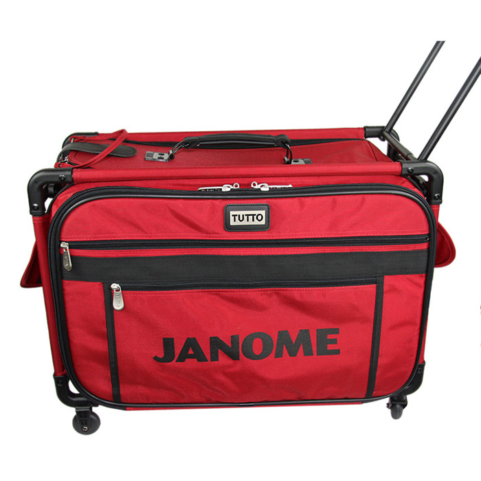 Valise à roulette Trolley small rouge