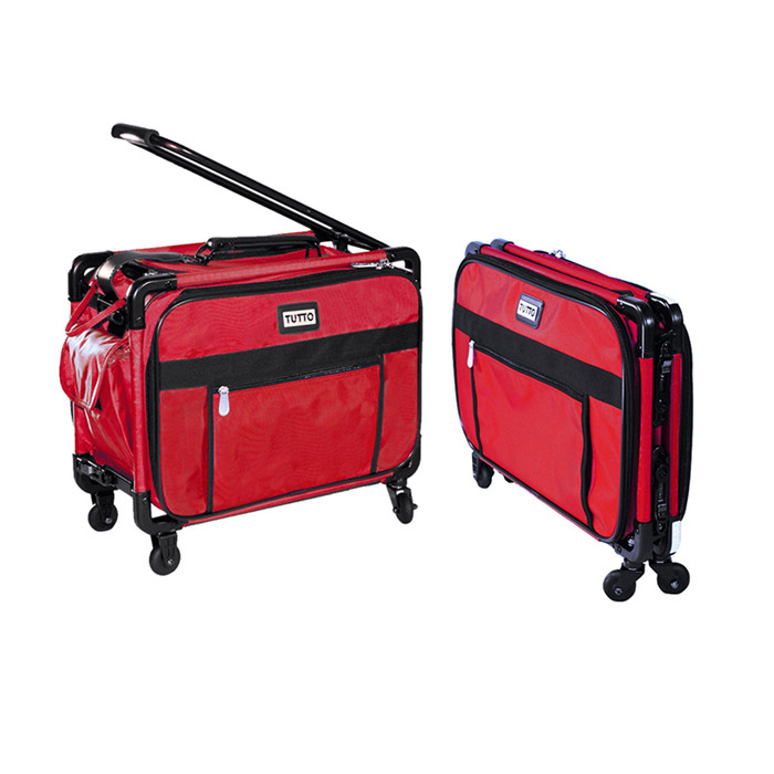 Valise à roulette Trolley small rouge