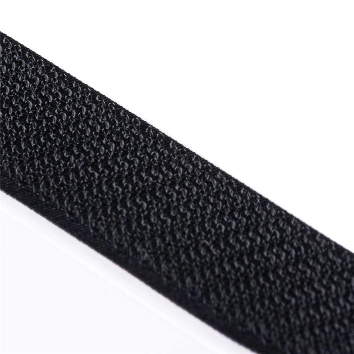 Ets Stecker  Velcro à coudre 3 cm noir crochets /m