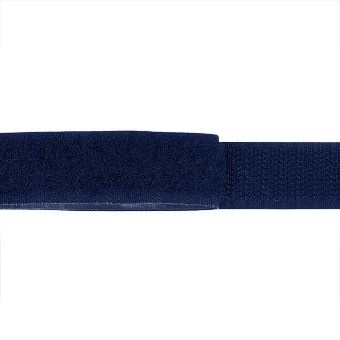 Velcro coudre 2 cm bleu marine