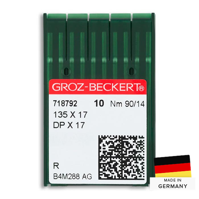Aiguilles 135x17 DPx17 Nm 90 Groz-Beckert Aiguilles 135x17 DPx17 Nm 90 Groz-Beckert