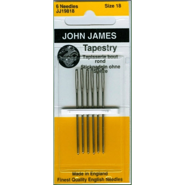 Aiguilles (6) tapisserie 18 John James Aiguilles (6) tapisserie 18 John James
