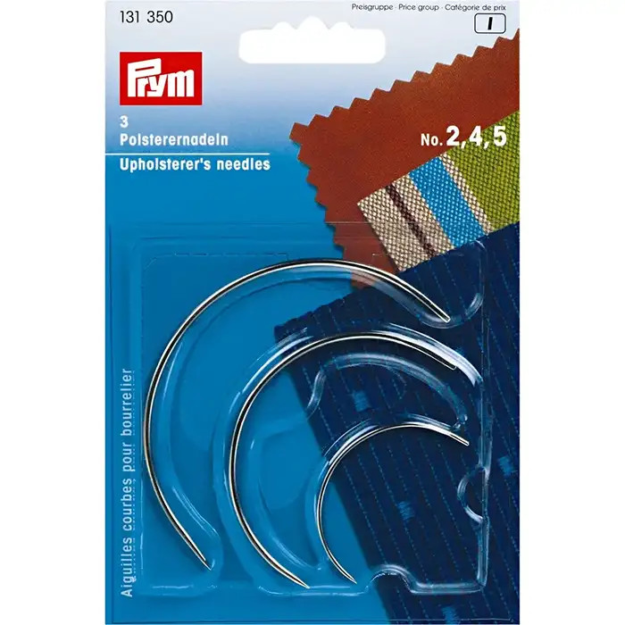 Aiguilles courbes pour bourrelier Prym (3) Aiguilles courbes pour bourrelier Prym (3)