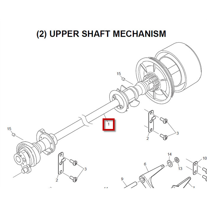 Axe supérieur complet VR Axe supérieur complet VR