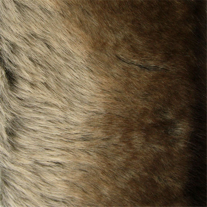 Bande fourrure 20 cm ambrée au mètre Bande fourrure 20 cm ambrée au mètre
