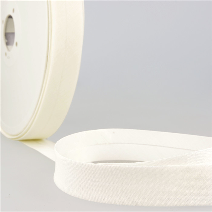 Biais étroit 20mm écru au mètre Biais étroit 20mm écru au mètre