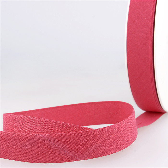 Biais étroit 20mm fuchsia au mètre Biais étroit 20mm fuchsia au mètre