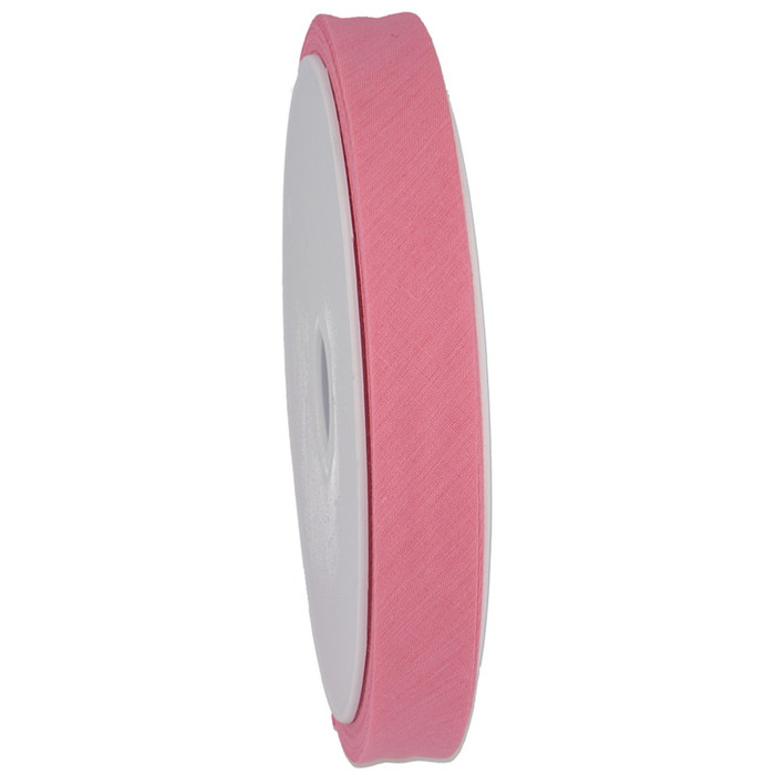 Biais étroit 20mm fuchsia clair au mètre Biais étroit 20mm fuchsia clair au mètre