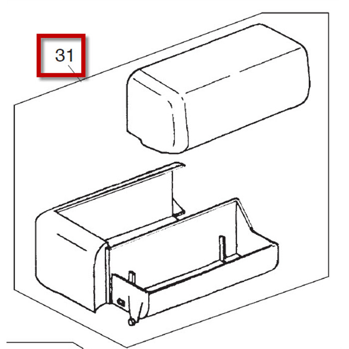 Boîte d'accessoire vide Boîte d'accessoire vide
