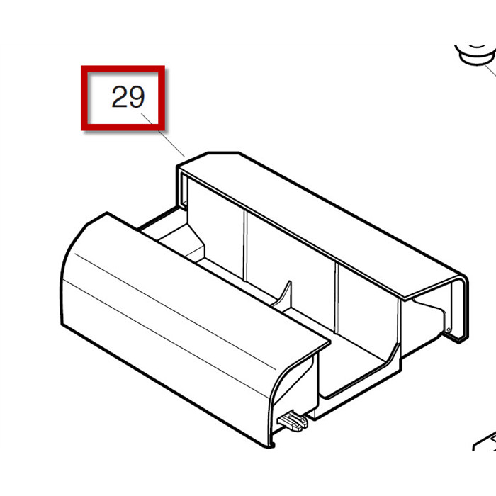 Boîte d'accessoire vide Boîte d'accessoire vide