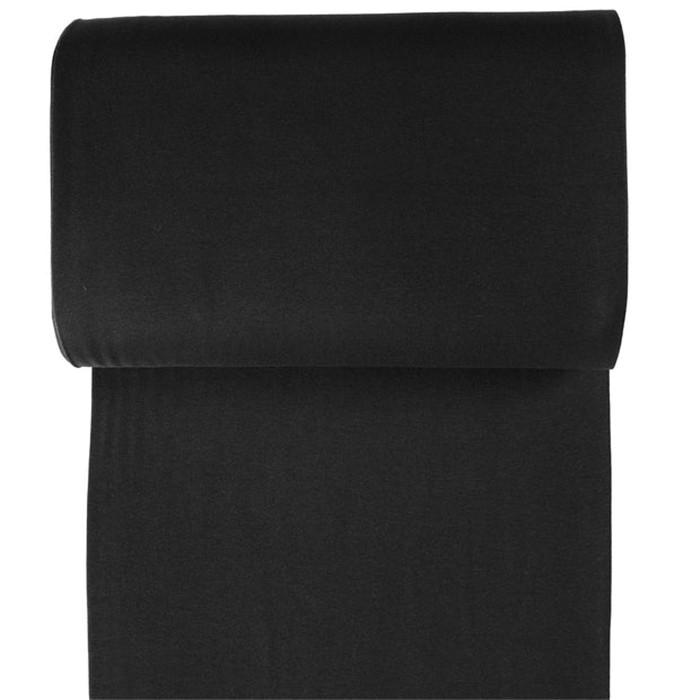 Bord côte tubulaire 35cm Noir au 10cm Bord côte tubulaire 35cm Noir au 10cm