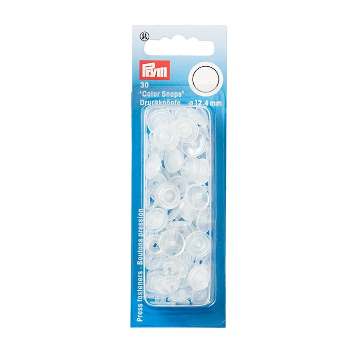 Bouton pression 12.4mm transparent Prym Bouton pression 12.4mm transparent Prym