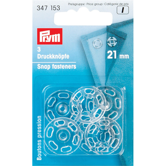 Bouton pression à coudre 21mm Prym Bouton pression à coudre 21mm Prym