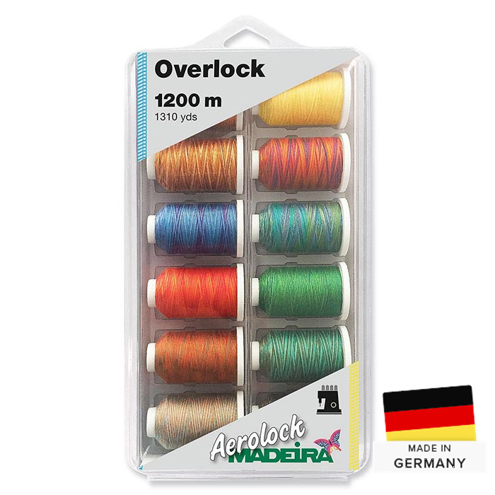 Box 12 x 1200m Madeira Aerolock 125 multicolor Box 12 x 1200m Madeira Aerolock 125 multicolor