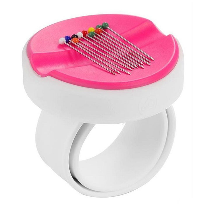 Bracelet porte-épingles aimanté rose Bracelet porte-épingles aimanté rose