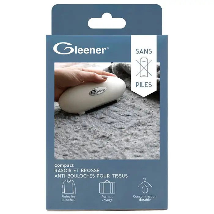 Brosse et rasoir anti-peluches 4 en 1 GLEENER Compact Brosse et rasoir anti-peluches 4 en 1 GLEENER Compact