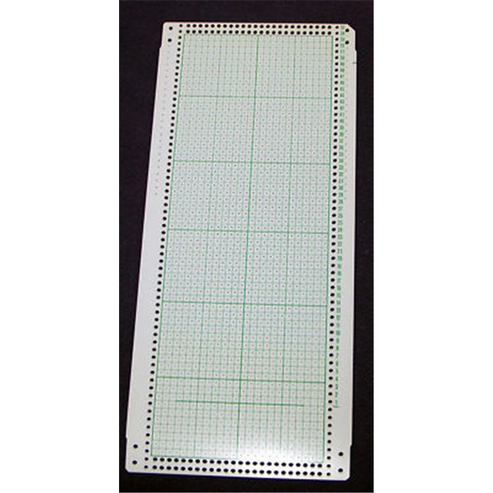 Cartes vierges (10) 24 mailles pour machine SilverReed Cartes vierges (10) 24 mailles pour machine SilverReed