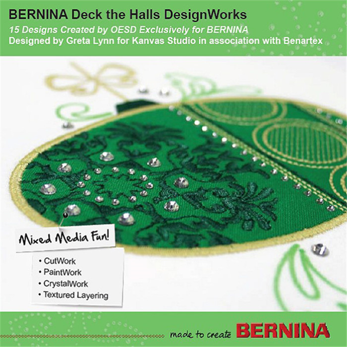 CD broderie Deck the Halls DesignWorks CD broderie Deck the Halls DesignWorks