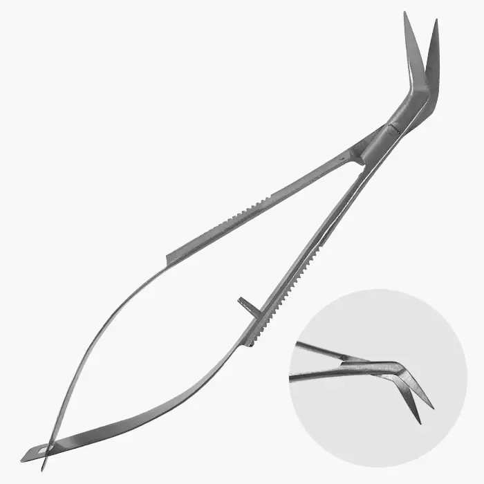 Ciseaux pincette coupe fil coudé pour hardanger Premax Ciseaux pincette coupe fil coudé pour hardanger Premax