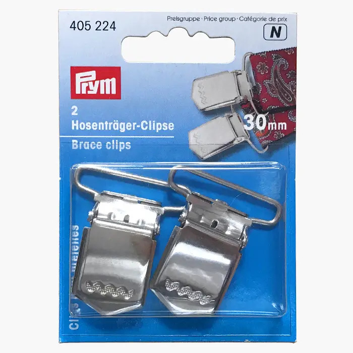 Clips pour bretelles 30mm Prym Clips pour bretelles 30mm Prym