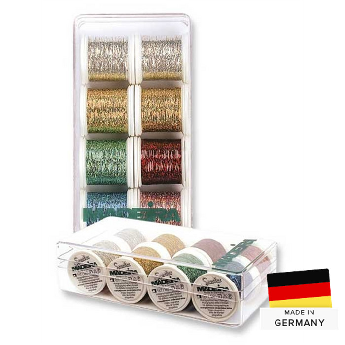 Coffret de fils à broder 8x100m Madeira Spectra Coffret de fils à broder 8x100m Madeira Spectra