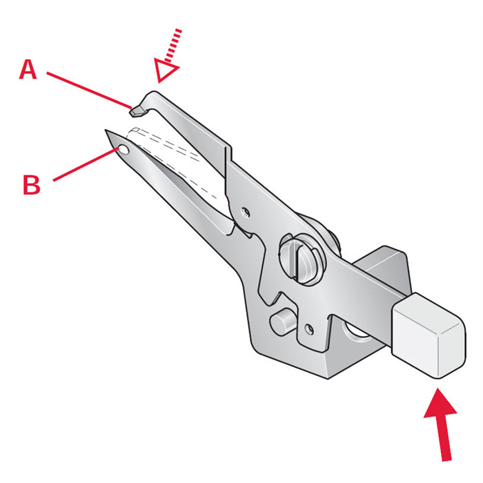 Convertisseur 2 fils boucleur flatlock Convertisseur 2 fils boucleur flatlock