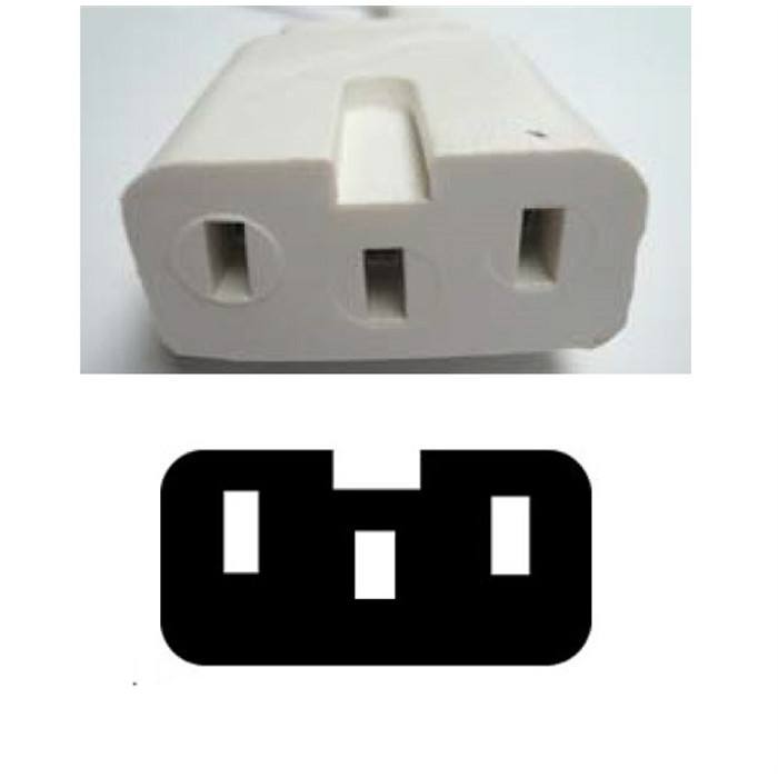 Cordon pour pédale et alimentation blanc Cordon pour pédale et alimentation blanc