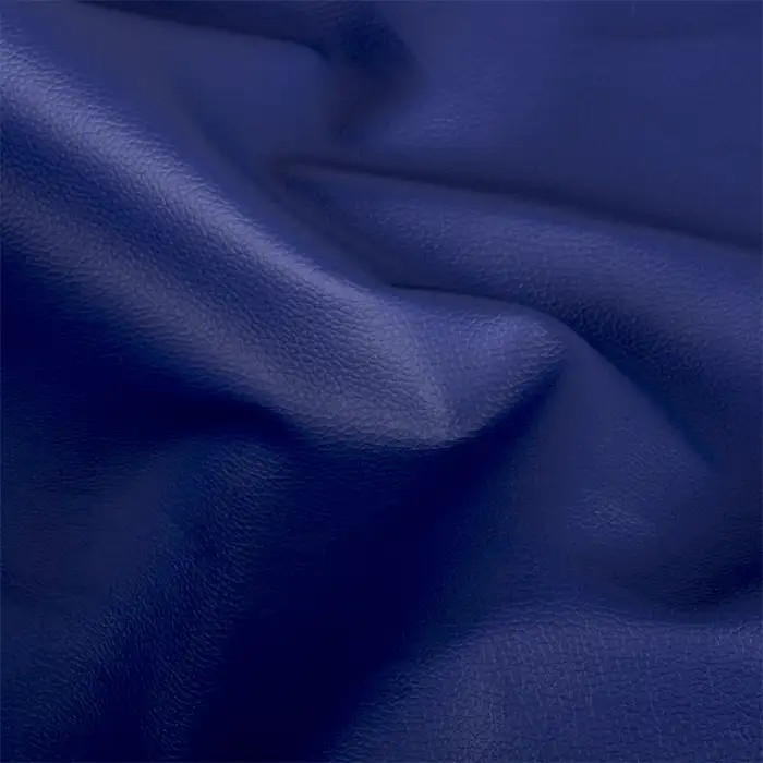 Coupon simili cuir Bleu 50x140 cm Coupon simili cuir Bleu 50x140 cm