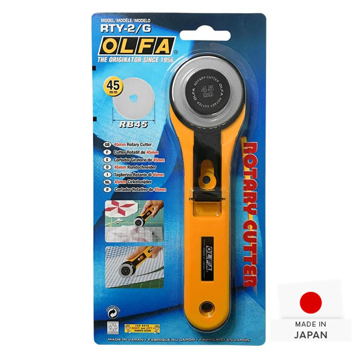 Cutter rotatif RTY-2G 45mm Olfa Cutter rotatif RTY-2G 45mm Olfa