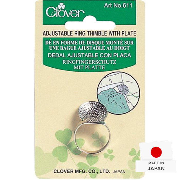 Dé-bague ajustable au doigt Clover Dé-bague ajustable au doigt Clover
