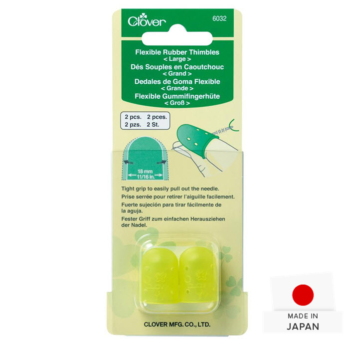 Dés (2) souples en caoutchouc large - Clover Dés (2) souples en caoutchouc large - Clover