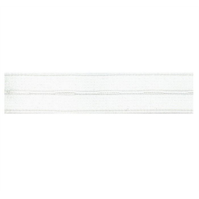 Elastique boutonnière blanc /m Elastique boutonnière blanc /m